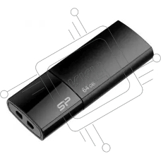 Флешка USB 64 Gb, Silicon Power Ultima U05, USB 2.0, черный
