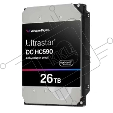 Жесткий диск HDD WD SAS Server 26Tb Ultrastar DC HC590 7200 12Gb/s 512MB 1 year warranty (replacement ST24000NM007H, MG11SCA24TE)