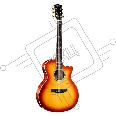 Электроакустическая гитара Kepma A1E-GA-BS цвет Cherry Burst