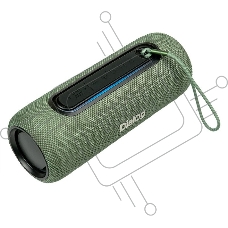 Акустическая колонка-труба Dialog Progressive AP-11 GREEN - 1.0, 12W RMS, Bluetooth, FM+USB reader