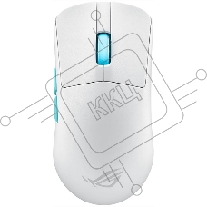 Мышь беспроводная/проводная ASUS ROG Harpe Ace Aim Lab Edition белый, 36000 dpi, радиоканал, Bluetooth, USB, кнопки - 5