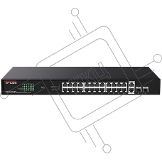 Коммутатор 24PORT POE G1128P-24-250W IP-COM