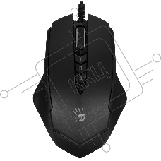 Мышь проводная A4Tech Bloody V8M Max черный, 12000 dpi, USB, кнопки - 10