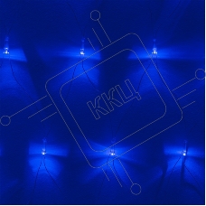 Гирлянда светод. Funray Cетка ML-144B, 1.0*1.5м, 144LED, синий, IP20, прозр.шнур 1,5м, контр,
