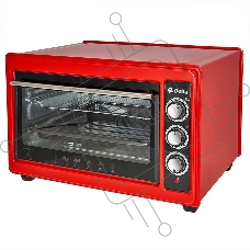 Мини-печь Delta D-0123 красная