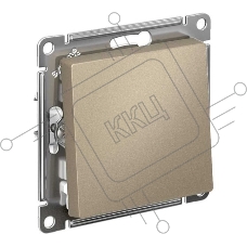 Механизм выключателя 1-кл. AtlasDesign (сх.1) 10АХ шампань SchE ATN000511