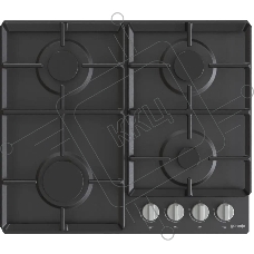 Газовая варочная панель Gorenje G641EXB, 4 конфорки, металл, черный