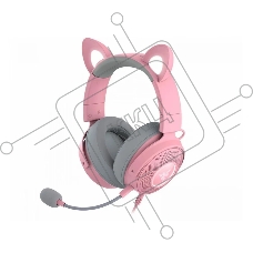 Гарнитура проводная Razer Kraken Kitty V2 Pro quartz (USB ) (RZ04-04510200-R3M1)