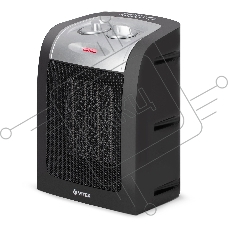 Тепловентилятор Vitek VT-2067 1800Вт черный/серебристый