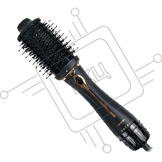 Фен-щетка Centek CT-2063 1200 Вт золото/чёрный