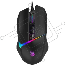 Мышь проводная A4Tech Bloody W60 Max черный, 10000 dpi, USB, кнопки - 10