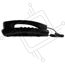 Телефон проводной Maxvi CS-01 черный