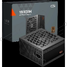 Блок питания ПК Power Supply PCCooler, 850W 80+ Bronze (ATX, ATX 3.1, Non-modular, 1x24(20+4)pin 550мм, 2xCPU*2 8(4+4)pin 650мм, 4xPCIe*2 8(6+2)pin 500+120мм, 1x12V-2x6 600мм, 8xSATA*3+MOLEX4pin*2, Active, 120x120мм, 140x150x86mm, APFC, OVP/UVP/OCP/SCP/OT