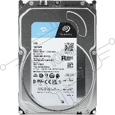 Жесткий диск Seagate 4TB  Skyhawk (ST4000VX016) OEM {Serial ATA III, 5400 rpm, 256mb, для видеонаблюдения}