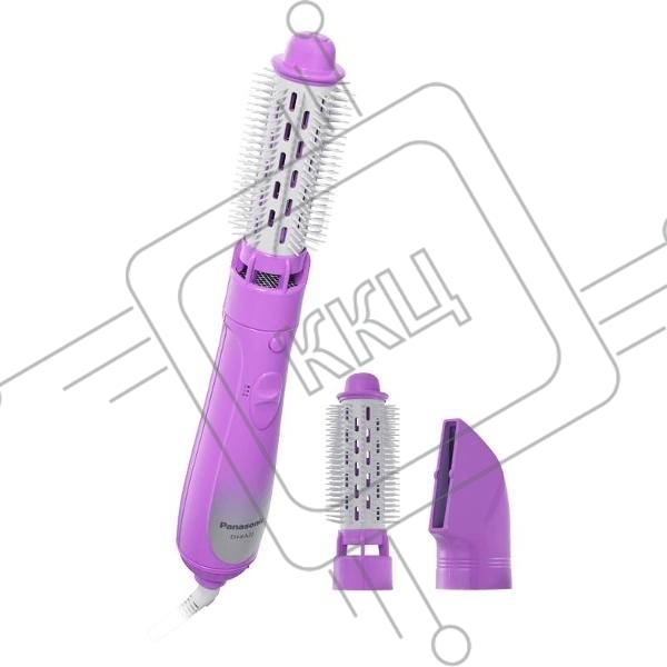 Фен-щетка Panasonic EH-KA22 600Вт фиолетовый/белый