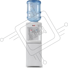 Кулер AEL LD-AEL-718C напольный электронный белый
