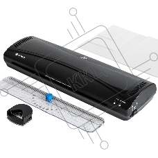 Ламинатор Heleos ЛМА3КН черный A3 (75-150мкм) 30 см/мин (2 вал.) хол.лам. лам.фото