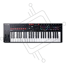 Клавиатура MIDI [OXYGENPRO49] M-audio [Oxygen Pro 49] 49 клавиш, 8 энкодеров, 9 фейдеров, 16 пэдов, 12 кнопок управления, колеса высоты тона и модуляции, smart control, auto-mapping, встроенный арпеджиатор, 1/4