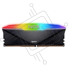 Оперативная память Apacer Nox, DDR4, 16GB (1x16 GB), 3200 MHz, CL16, радиатор, RGB, черный