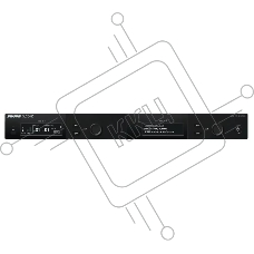 Цифровой приёмник SHURE [SLXD4DE=-L56] Частота 650 - 694 MHz