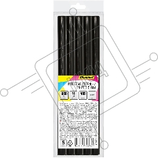 Клеевые стержни Silwerhof 11-200-5-BLA дл.200мм D11мм черный упак:5шт