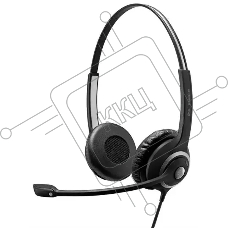 Наушники с микрофоном Epos Sennheiser SC 260 черный 2.9м накладные оголовье (1000515)