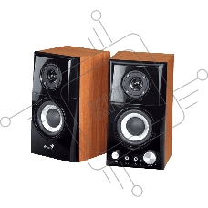 Колонки Genius SP-HF500A II, Bluetooth, wood, 16 W, 100–240 V, color: wood
