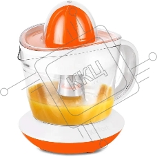 Соковыжималка цитрусовая Kitfort КТ-1148-2 25Вт рез.сок.:700мл. белый/оранжевый
