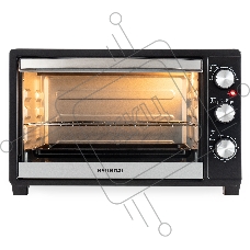 Мини-печь Hyundai MIO-HY074 30л. 1500Вт серебристый/черный