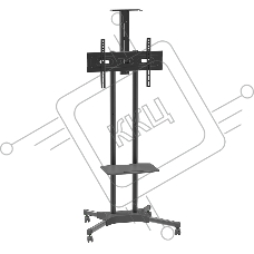Мобильная стойка напольная Arm media PT-STAND-12 black 1 шт/уп. для TV 32