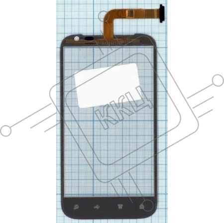 Сенсорное стекло (тачскрин) для HTC Sensation XL X315E G21, белое