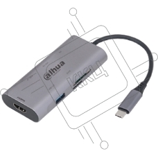 Док станция DAHUA 7 in 1 USB 3.1 Type-C to USB 3.0 + HDMI + SD/TF + PD Docking Station
