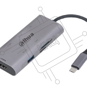 DAHUA  Док станция 7 in 1 USB 3.1 Type-C to USB 3.0 + HDMI + SD/TF + PD Docking Station