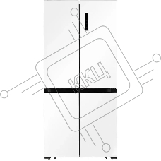 Холодильник LEX LCD450WID белый трехкамерный 288/129л морозилка снизу, No Frost, Side by Side