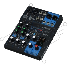 Пульт Yamaha [MG06X] 6-канальный микшерный пульт: макс. 2 микрофонных / 6 линейных входов (2 моно + 2 стерео) / 1 стереошина, микрофонные предусилители D-PRE, Фантомное питание +48 В, Высококачественные эффекты: SPX с 6 программами