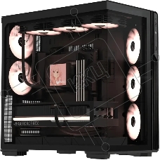 Корпус Formula Crystal Z7 черный без БП ATX 11x120мм 4x140мм 1xUSB3.0 1xUSB3.1 audio bott PSU