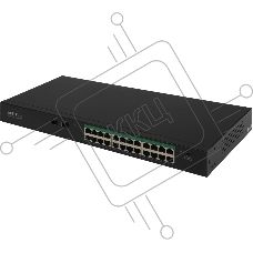 Коммутатор Netis P124GC, 24×1 Гбит/с PoE+ + 2×1 Гбит/с SFP, неуправляемый