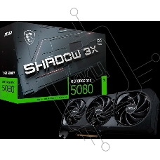 Видеокарта MSI GeForce RTX 5080 16G SHADOW 3X