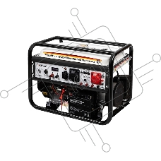Генератор бензиновый Kranz KR9000EA-3, 9кВт, 230В/380В, 25л, коннектор автоматики, электростартер