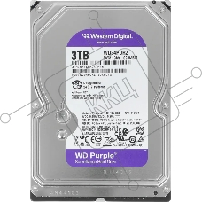 Жесткий диск HDD WD Purple 3Tb 5400rpm SATA 128Mb 3.5