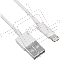 Кабель KingPrice KP-USBAL-1m USB (m)-Lightning (m) 1м белый