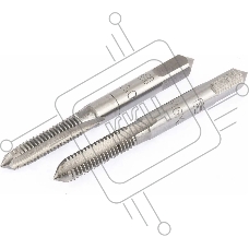 Метчик ручной Сибртех М6 х 1,0 мм, комплект из 2 шт.