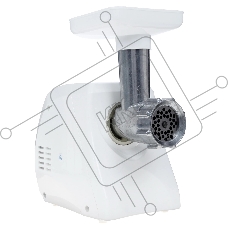 Мясорубка электрическая Ротор Альфа-р ЭМШ 35/250-2 белый, 1500 Вт, 0.6 кг/мин, реверс, защита от перегрузки, насадки - 2