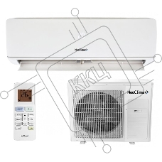 Кондиционер сплит-система Neoclima NS/NU-HAX07R 7000 BTU, 22 м², 26/40 дБ, охлаждение, обогрев, осушение, белый