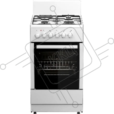 Плита комбинированная Darina 1E КМ 241 321 W белый, конфорок 4 шт, духовка 50 л, 50 см x 85 см x 60 см