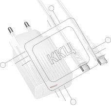 Сетевое зарядное устройство BOROFONE (6941991122866) BAS75Aaa 1Type-C 3.0A PD30W для Type-C Type-C White Сетевое зарядное устройство BOROFONE (6941991122866) BAS75Aaa 1Type-C 3.0A PD30W для Type-C Type-C White