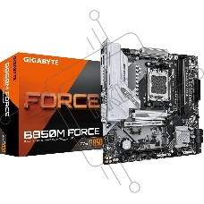Материнская плата Gigabyte B850M FORCE, AM5, AMD B850, 2xDDR5, 4xSATA, 3xM.2, 1xPCIe 5.0 x16, 1xPCIe 4.0 x4, 1xHDMI, 1xDP, 1x2.5Gb LAN, 1xUSB-C 5Gbps, 1xUSB-A 10Gbps, 2xUSB-A 5Gbps, 2xUSB-A 2.0, 3x3.5 мм, 7.1, mATX