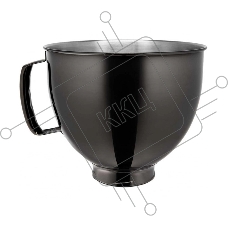 Чаша KitchenAid 5KSM5SSBRB 4.8 л стальная с PVD покрытием, сияющий черный