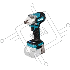 Аккумуляторный ударный гайковёрт Makita DTW300Z