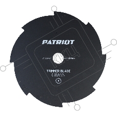 Нож PATRIOT TBS-8, D=230*25,4мм, толщина 1,6 мм 8 - зубый